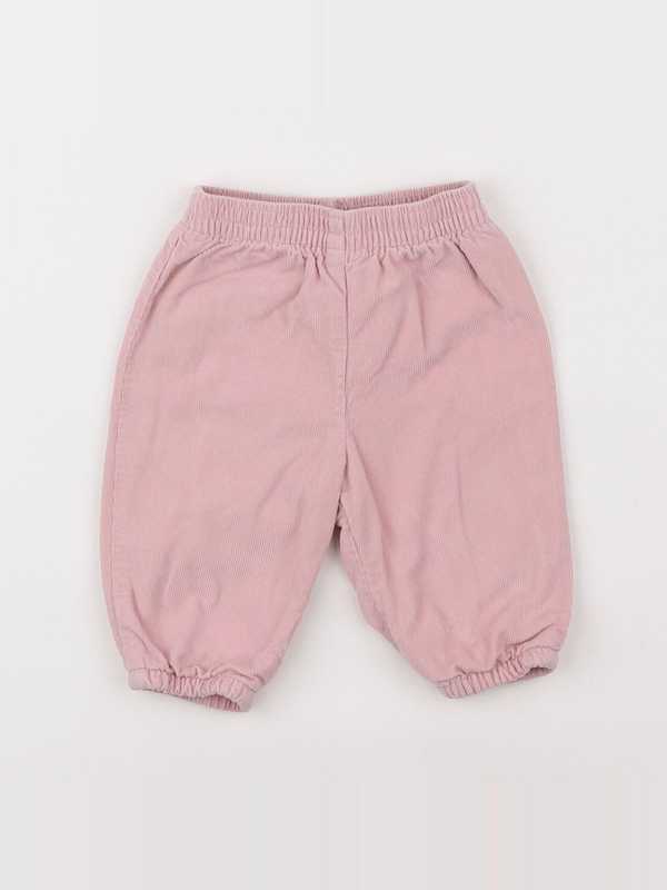 Cyrillus - pantalon rose - 3 mois