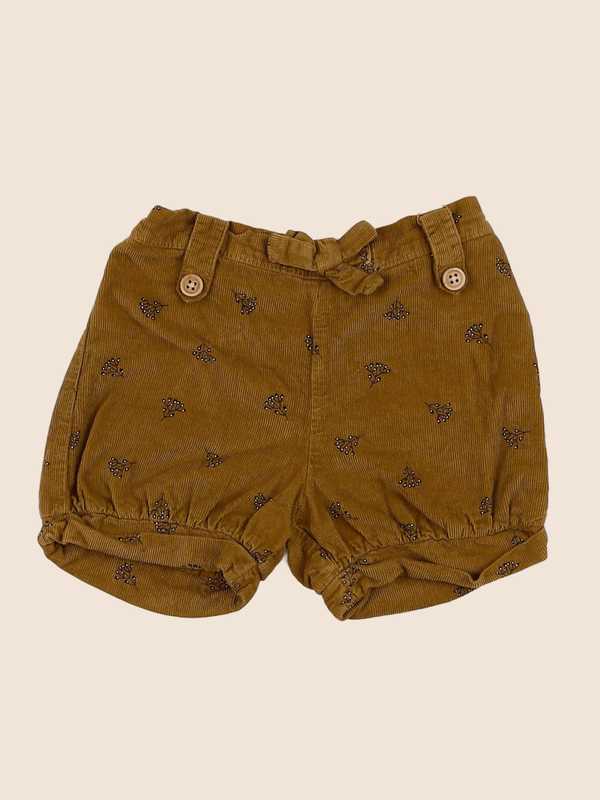 Cyrillus - short bronze, multicolore - 12 mois