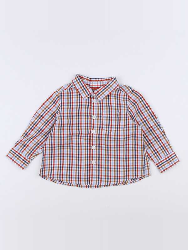 Cyrillus - chemise multicolore - 9 mois