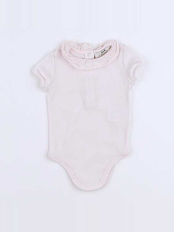 Cyrillus - body vetement rose - 3 mois