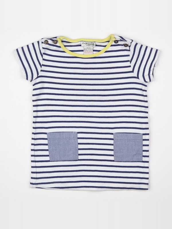 Cyrillus - robe bleu - 12 mois