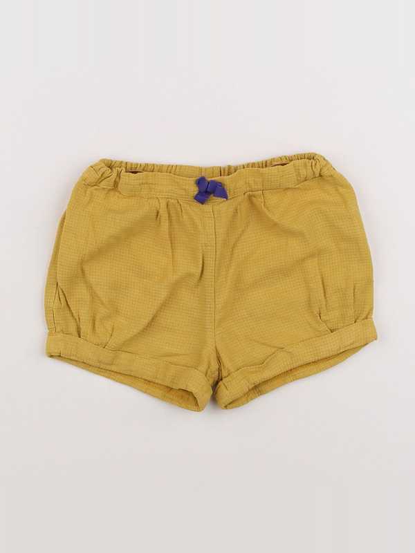 Cyrillus - short jaune - 18 mois