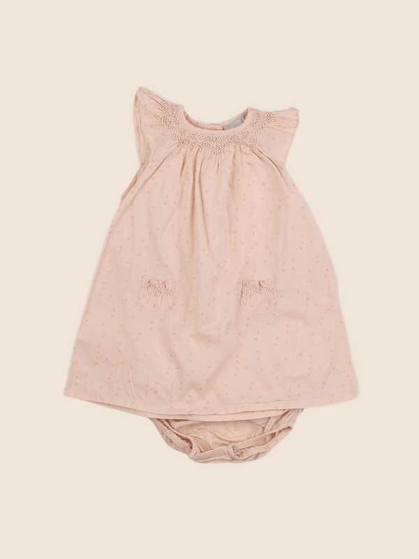 Cyrillus - robe rose - 3 mois