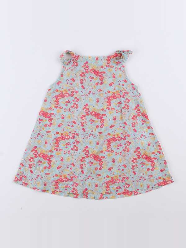 Cyrillus - robe multicolore - 12 mois