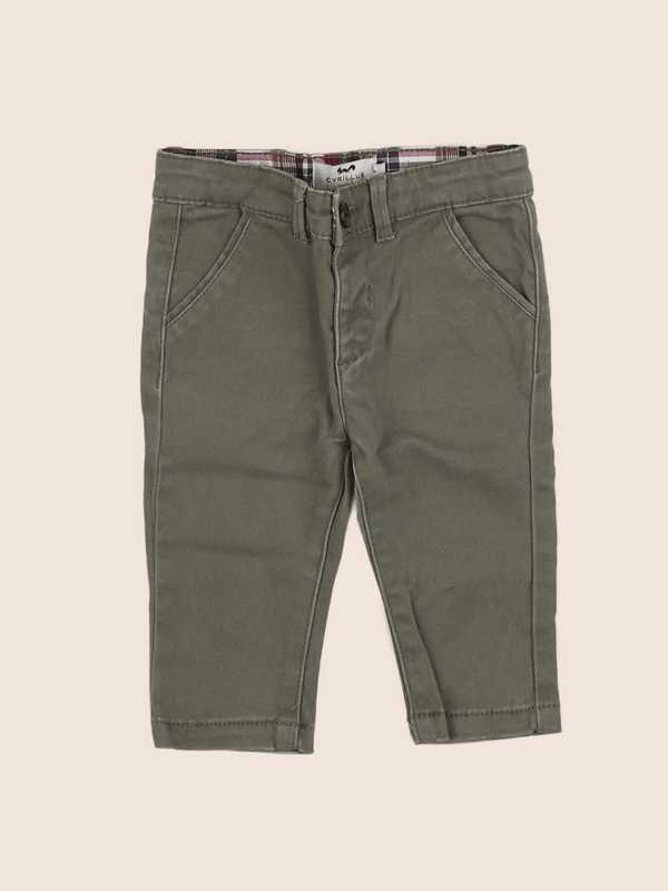 Cyrillus - pantalon vert - 6 mois