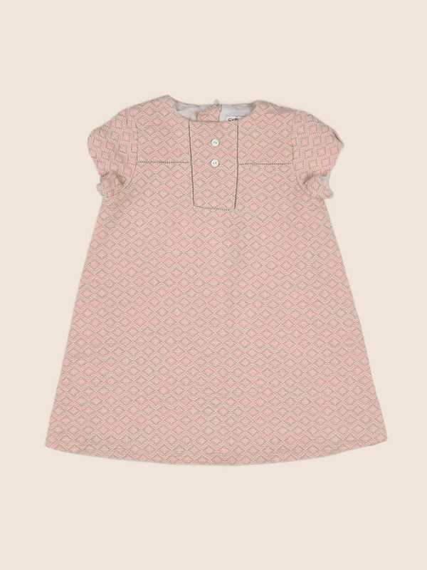 Cyrillus - robe rose - 18 mois