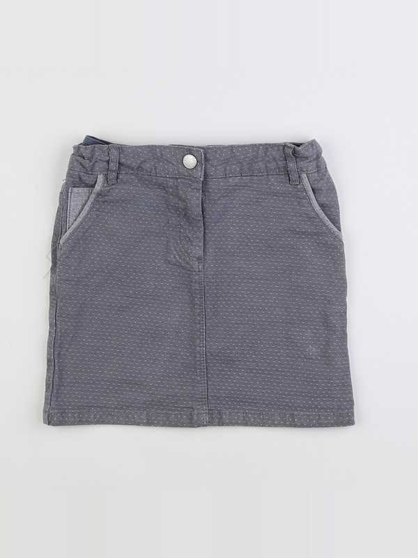 Cyrillus - jupe gris - 8 ans