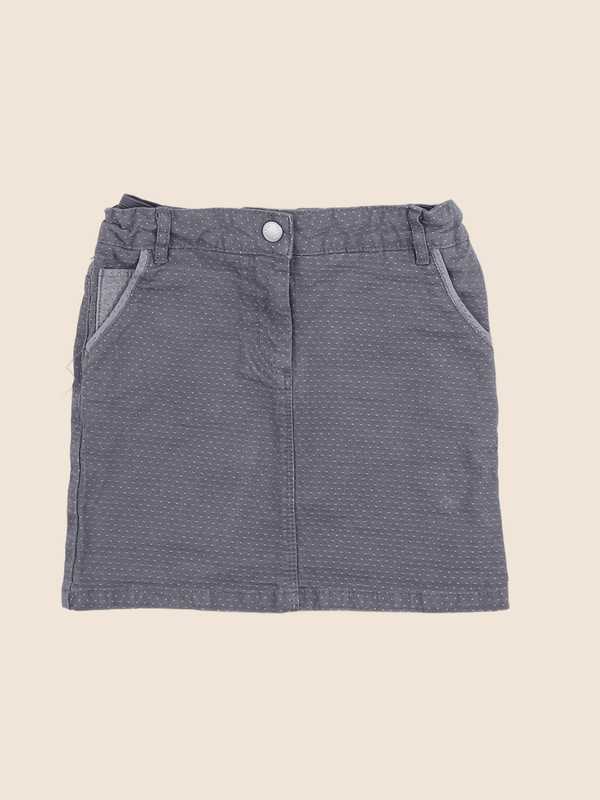 Cyrillus - jupe gris - 8 ans