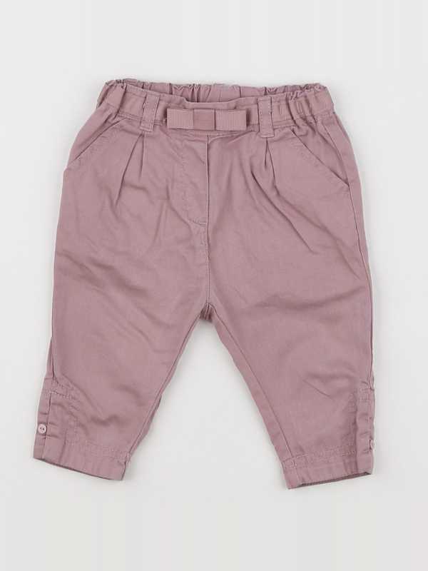 Cyrillus - pantalon rose - 3 mois