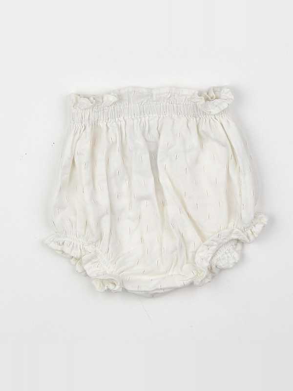 Cyrillus - bloomer blanc, or - 3 mois