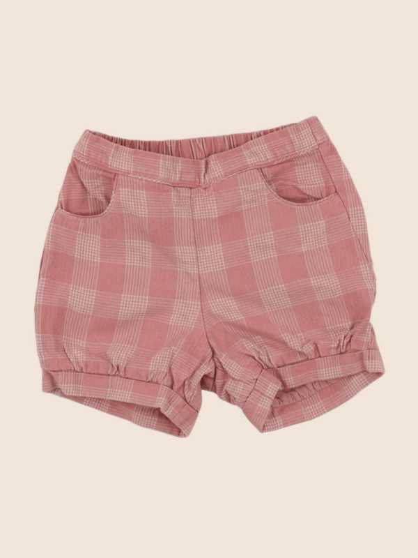 Cyrillus - short doublé rose - 24 mois