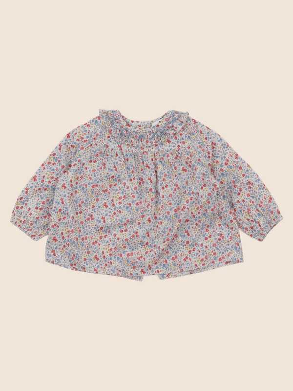 Cyrillus - blouse multicolore - 12 mois