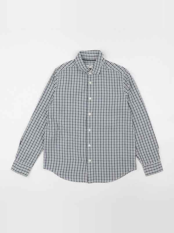Cyrillus - chemise bleu, vert - 12 ans