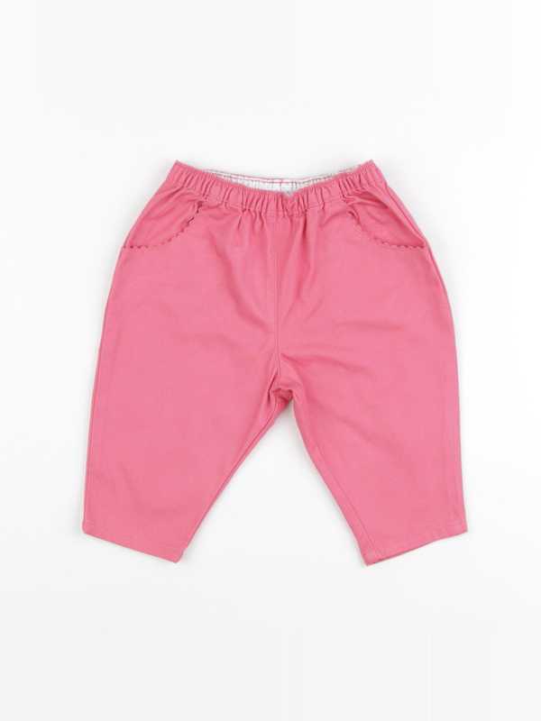 Cyrillus - pantalon rose - 6 mois
