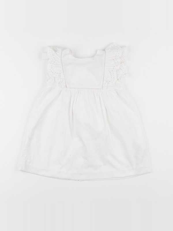Cyrillus - robe blanc - 18 mois