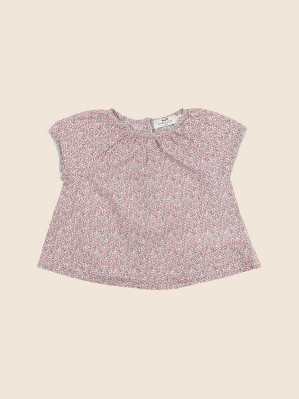 Cyrillus - blouse multicolore - 12 mois