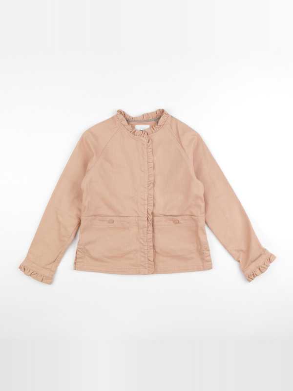Cyrillus - veste orange - 12 ans