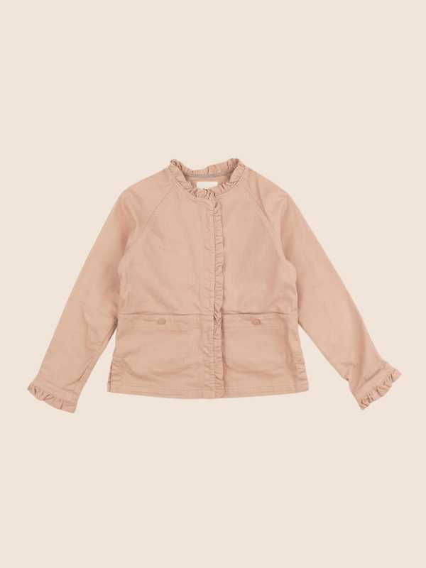 Cyrillus - veste orange - 12 ans