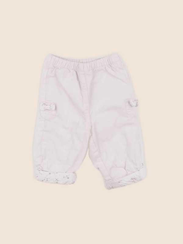 Cyrillus - pantalon doublé rose - 3 mois
