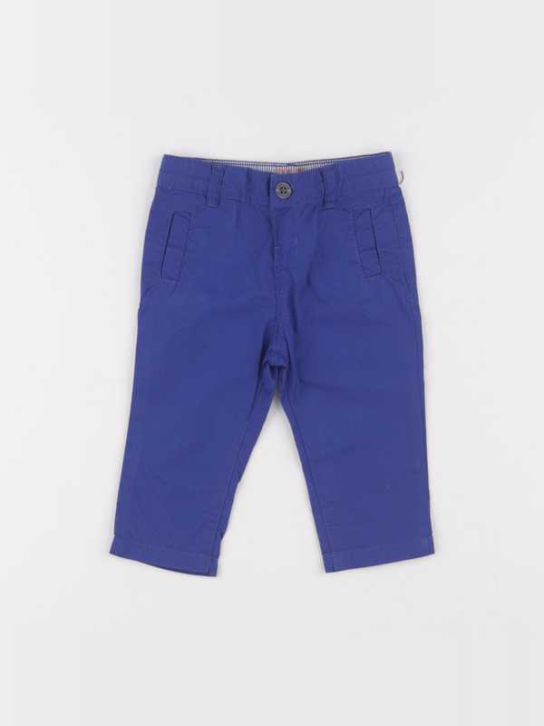 Cyrillus - pantalon bleu - 6 mois