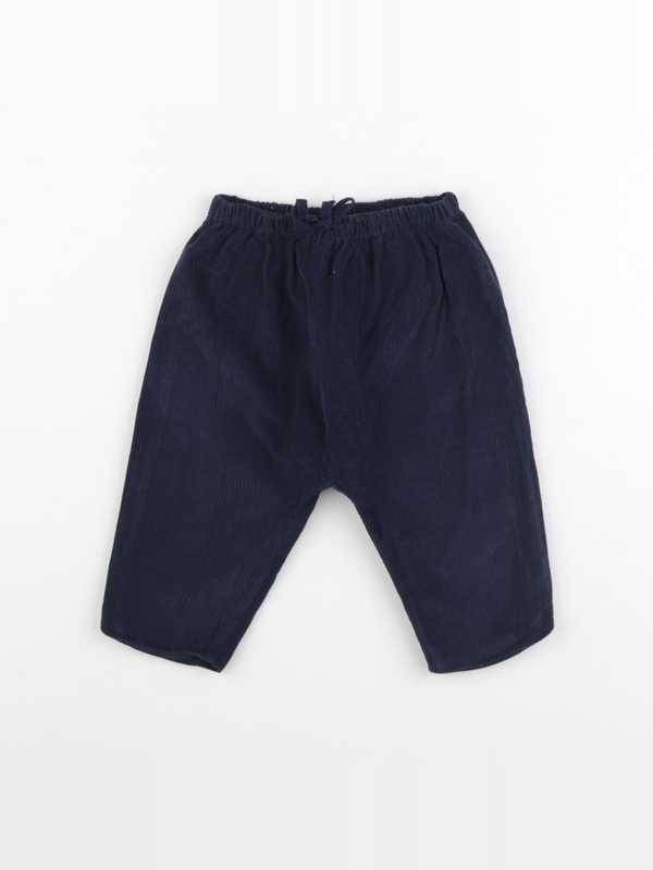 Cyrillus - pantalon bleu - 6 mois