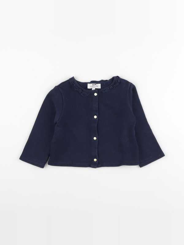 Cyrillus - sweat bleu - 24 mois
