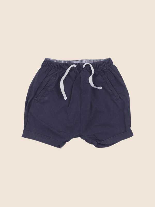 Cyrillus - short bleu - 12 mois