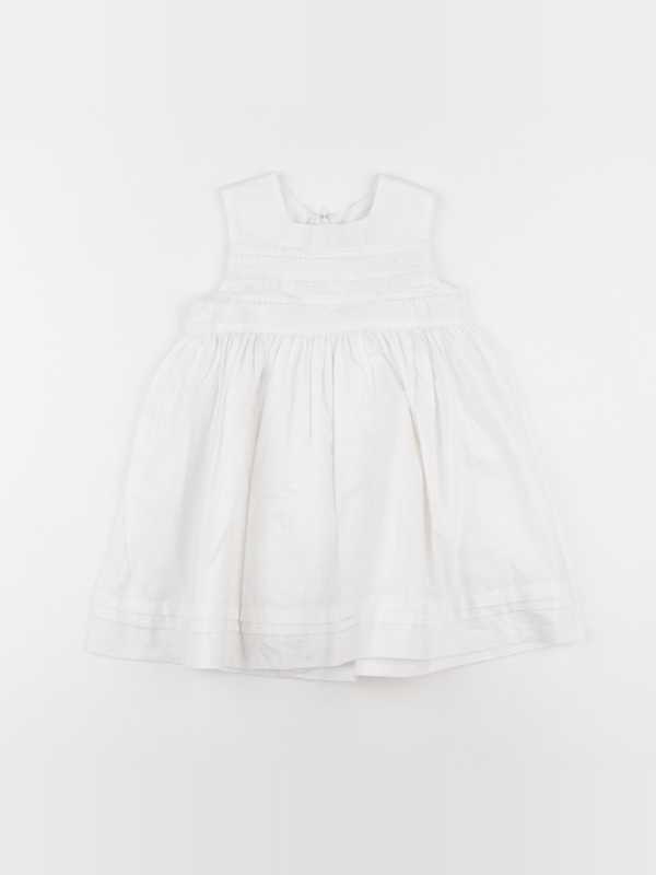 Cyrillus - robe blanc - 24 mois
