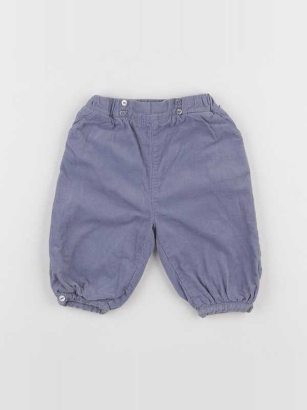 Cyrillus - pantalon bleu - 6 mois