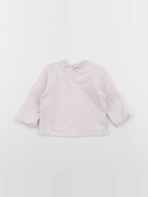 Cyrillus - tee-shirt rose - 6 mois