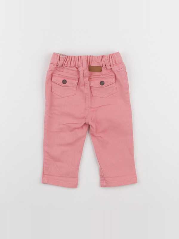 Cyrillus - pantalon rose - 9 mois