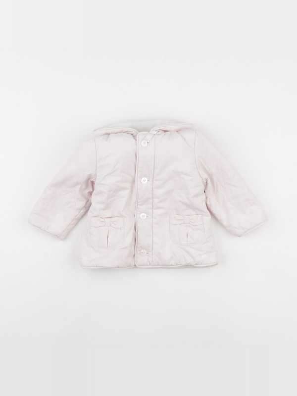 Cyrillus - manteau rose - 24 mois
