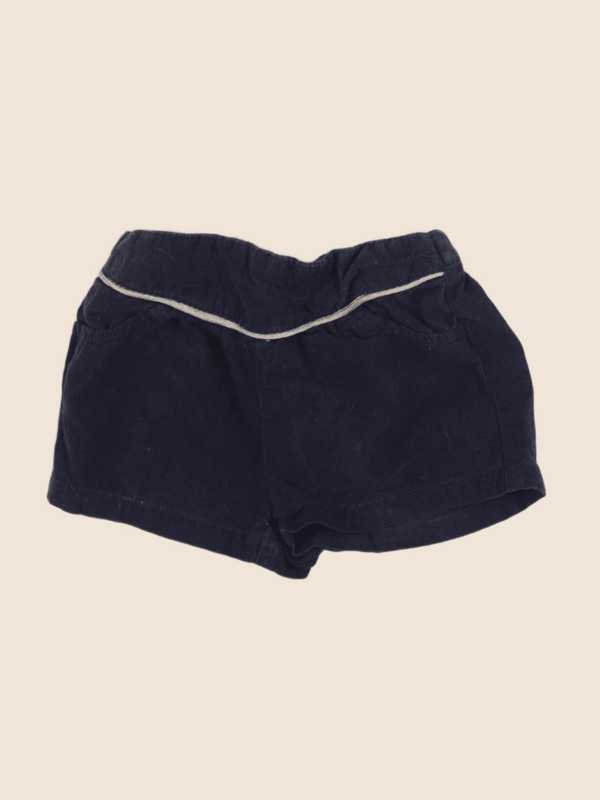 Cyrillus - short bleu - 9 mois