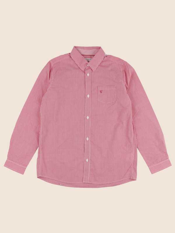 Cyrillus - chemise rouge - 12 ans