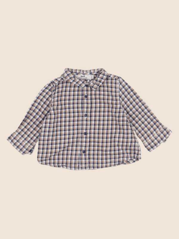 Cyrillus - chemise multicolore - 6 mois