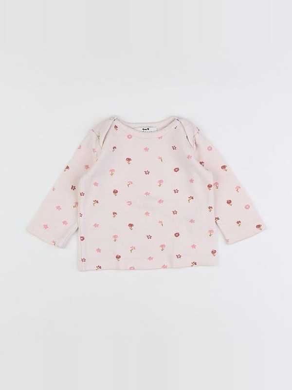 Cyrillus - tee-shirt rose - 6 mois
