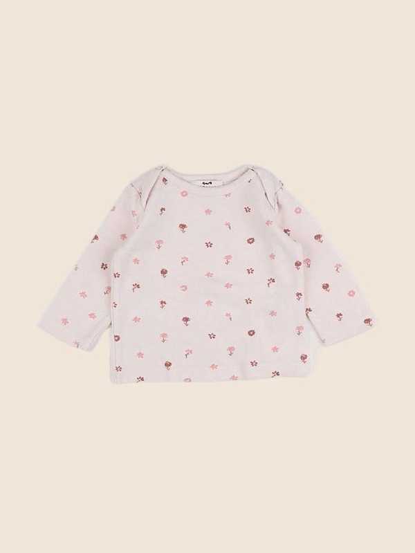 Cyrillus - tee-shirt rose - 6 mois