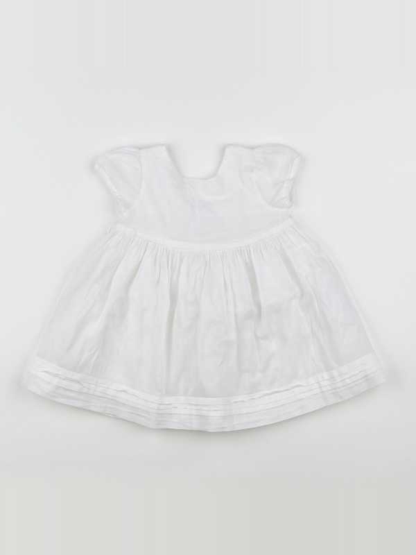 Cyrillus - robe blanc - 12 mois