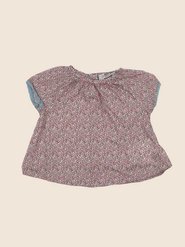 Cyrillus - blouse multicolore - 6 mois